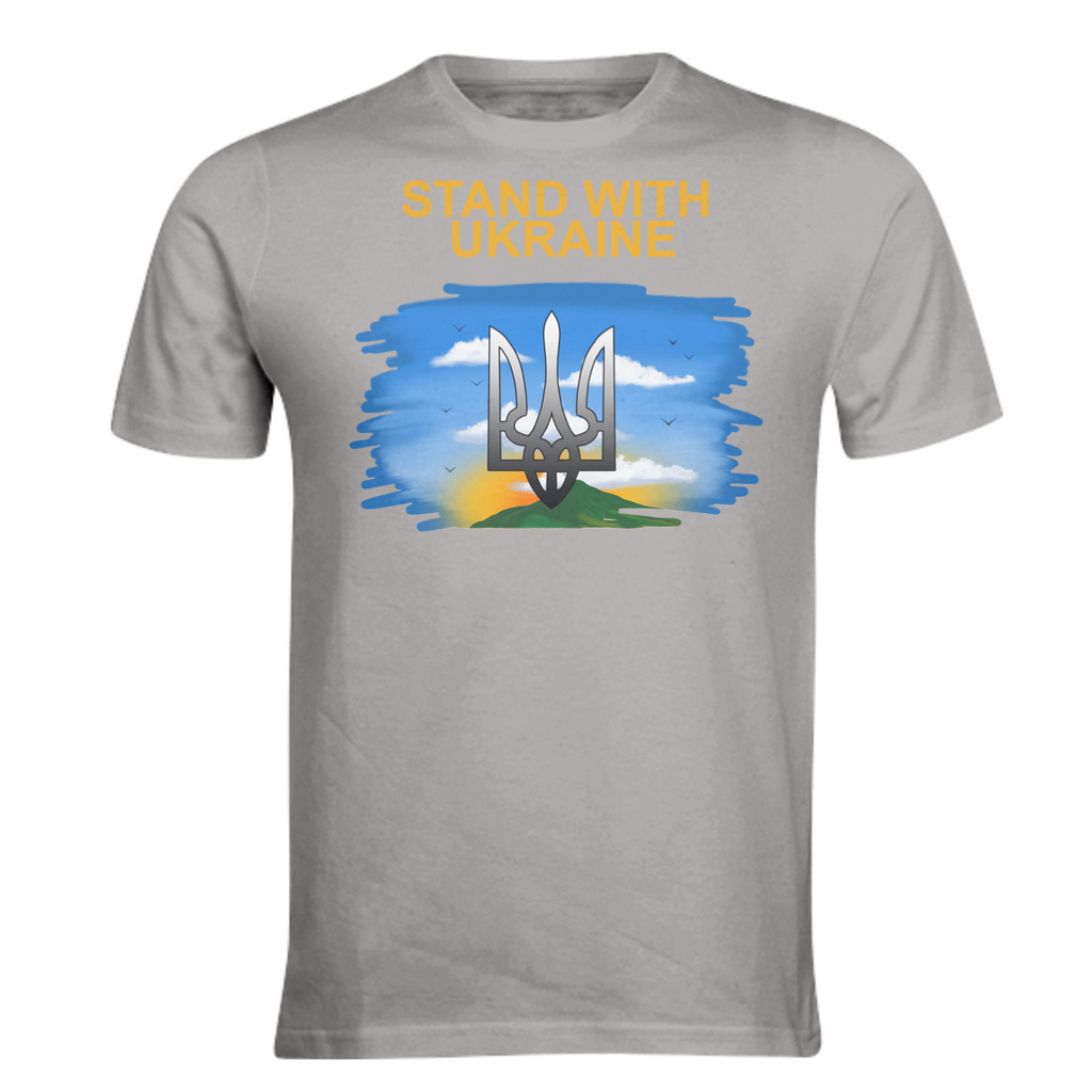 Ukraine, stand with Ukraine, support Ukraine, man t-shirt