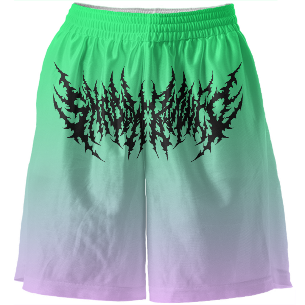 B4L GRADIENT LOGO SHORTS