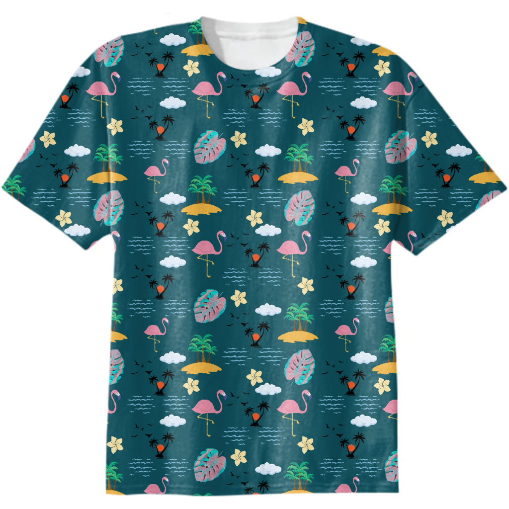 Cute Tropical Pattern
