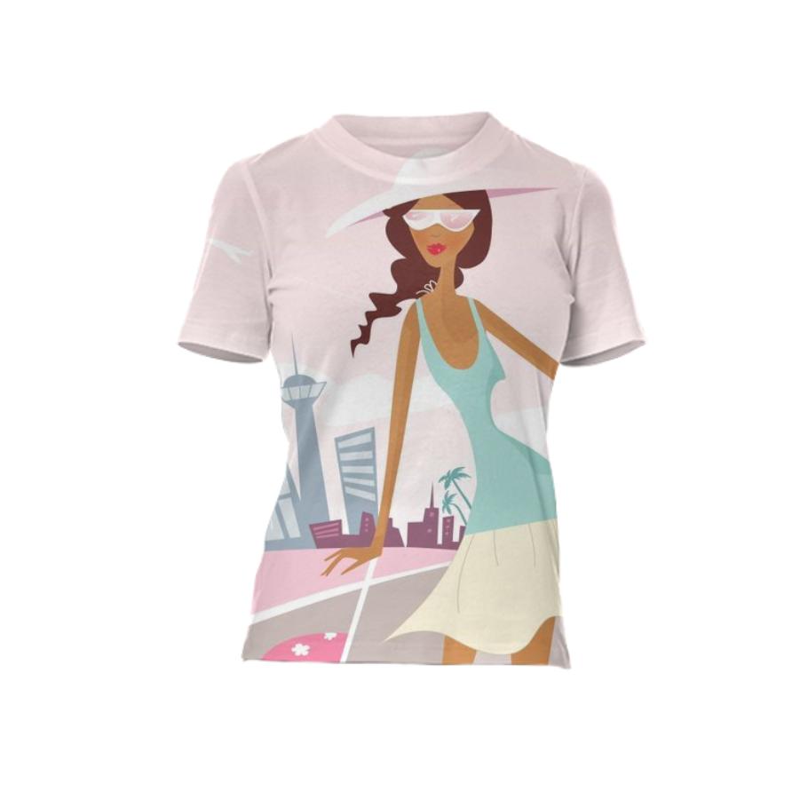 Designers vintage Girl t shirt