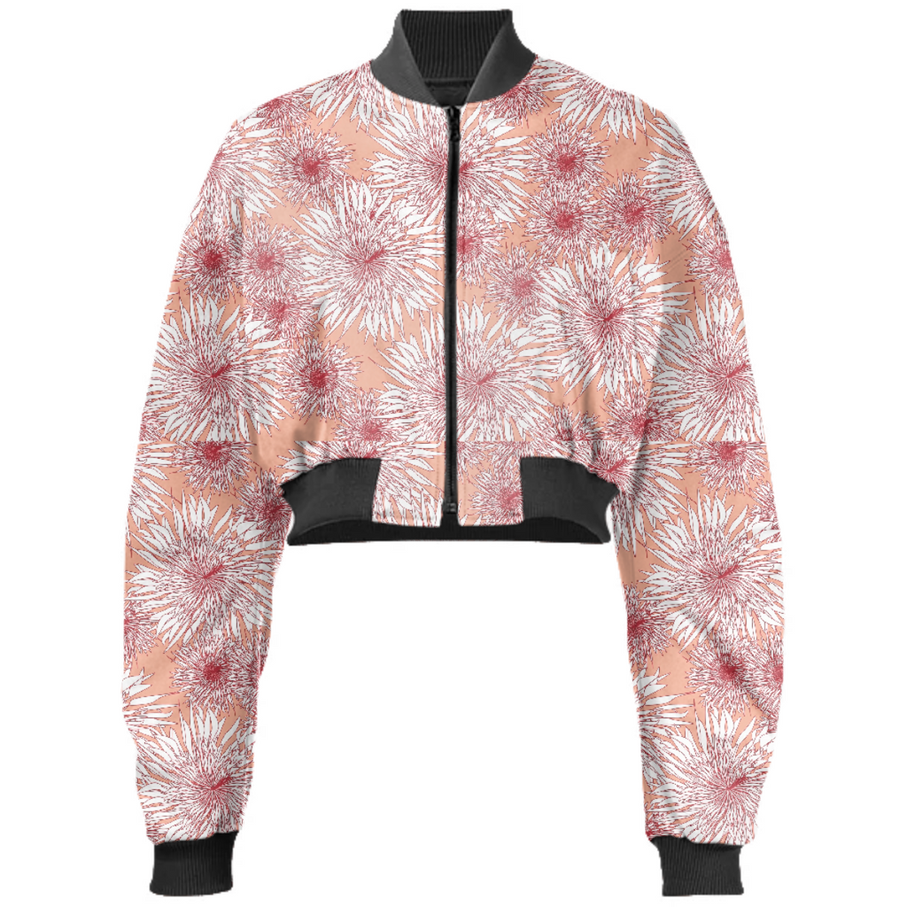 Floral-printed Jacket