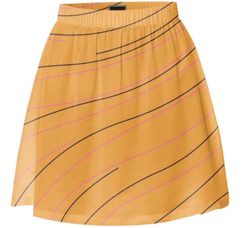 Designers Miniskirt Sand Yellow