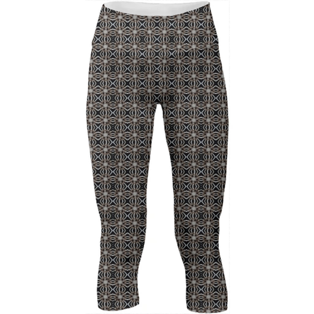 Dark Grunge Geometric Print Pattern
