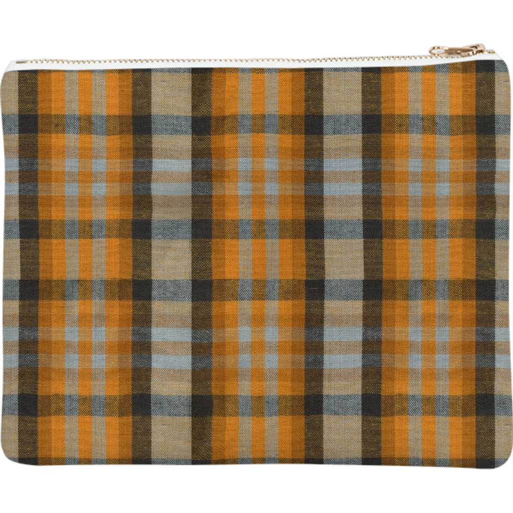 Princeton 1986 Plaid Neoprene Clutch