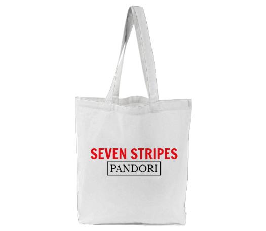 Seven Stripes Tote Bag