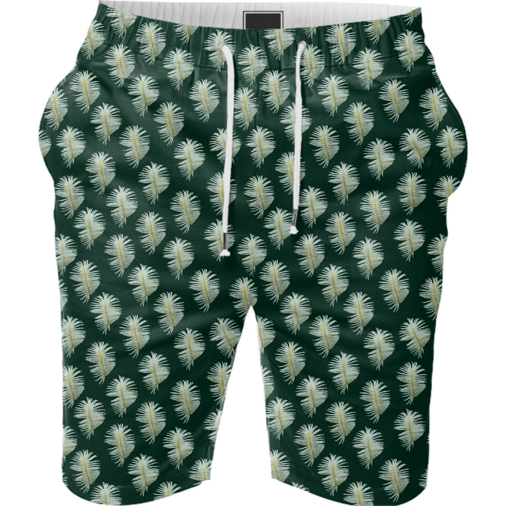 Cactus Pattern summer shorts