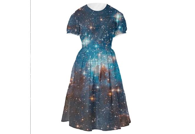 Blue OuterSpace VP Dirndl Dress