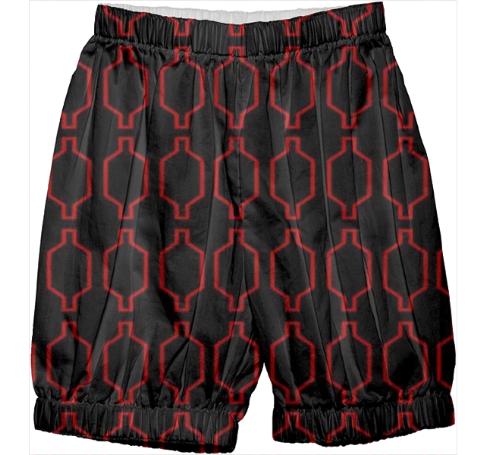 Kids baby Bloomers Morocco Red black