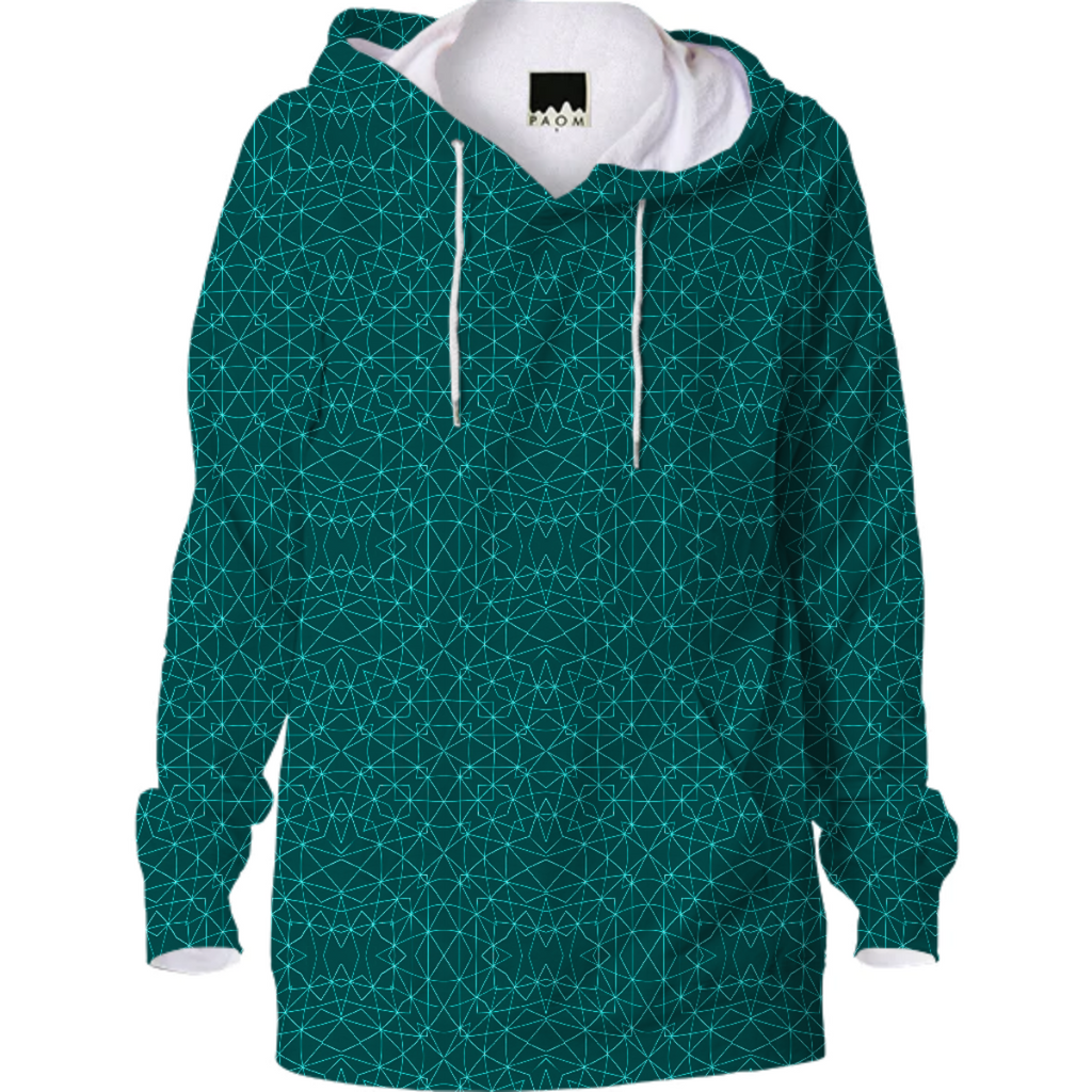 Teal geometric