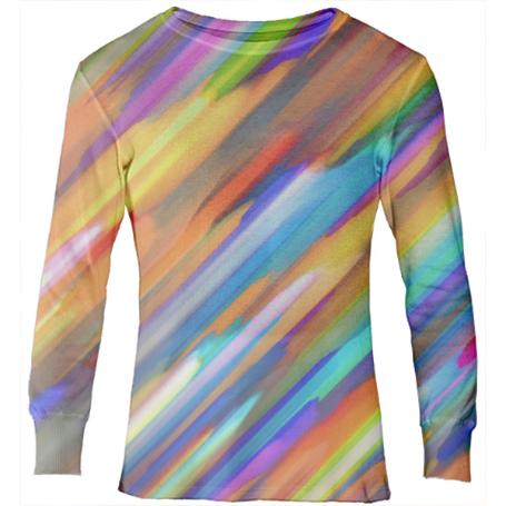 Colorful digital art splashing G391 THERMAL TOP