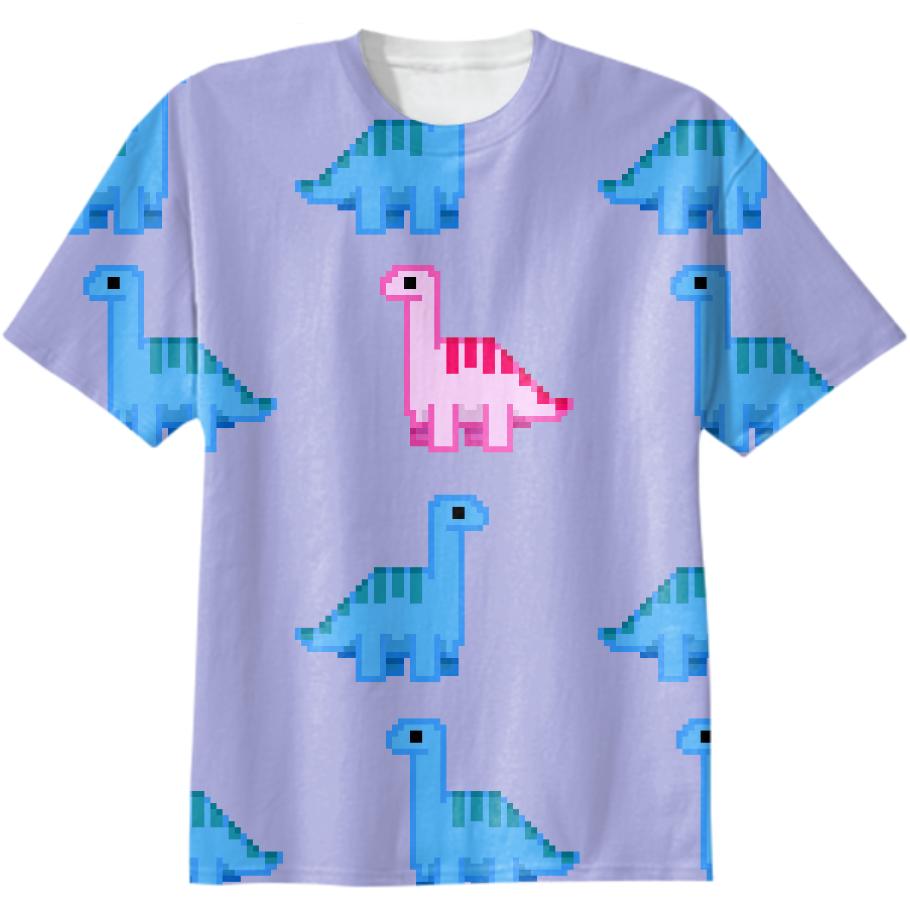 Dinosaur print T shirt