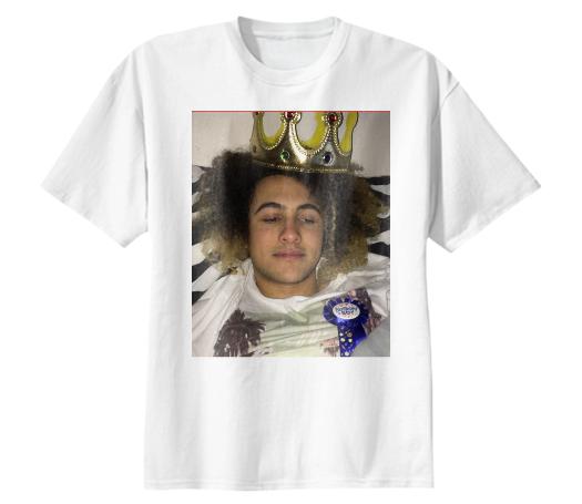 Placed Cotton T shirt