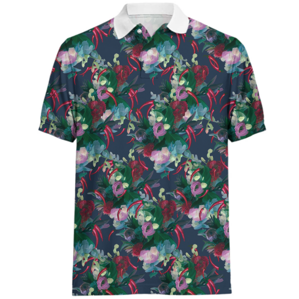 Chilly Hawaiian polo