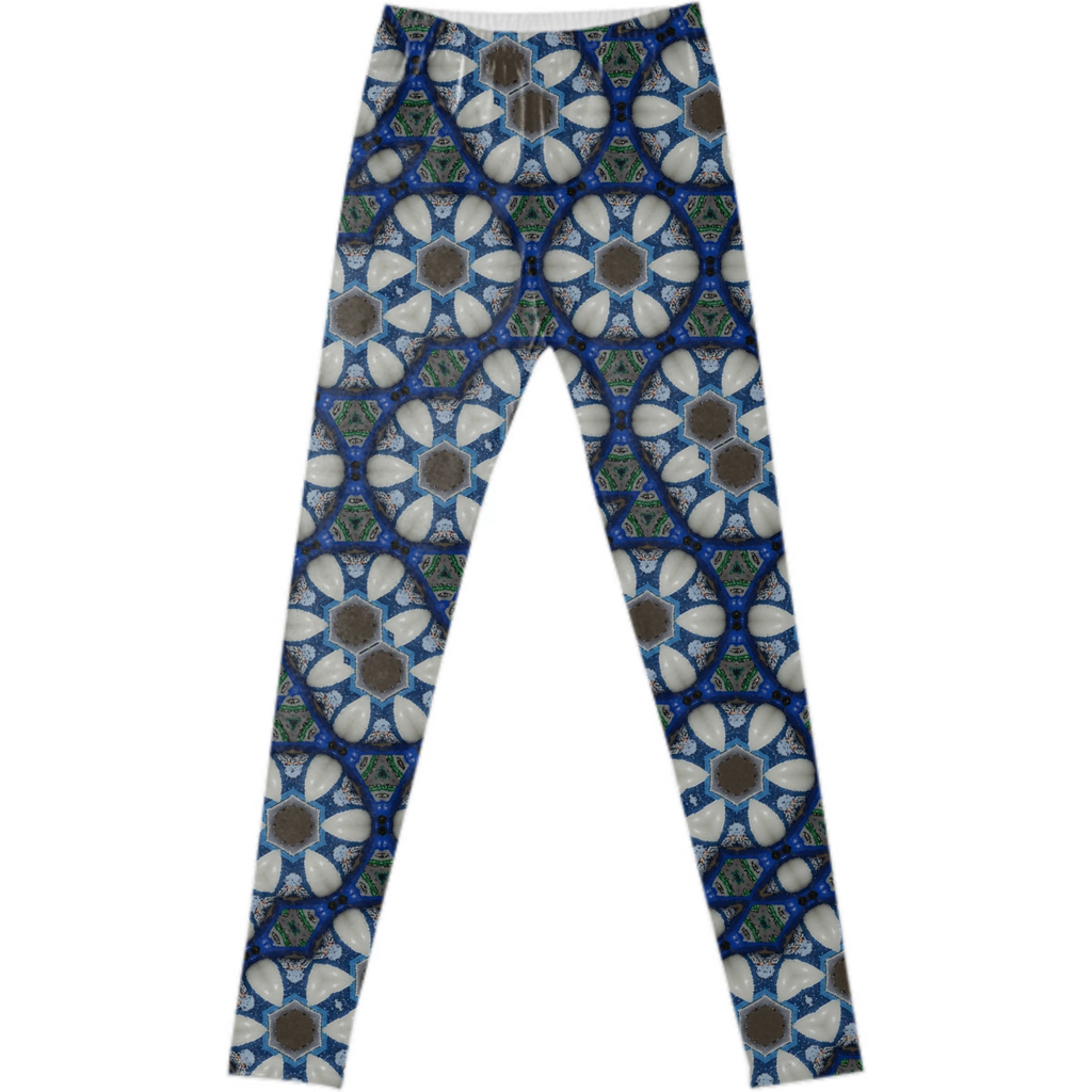 shell flower leggings by HY Design Solutions