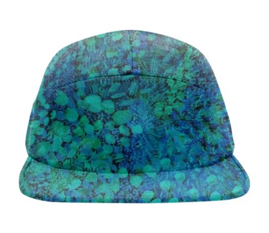 Peacock Baseball Hat by Amanda Laurel Atkins