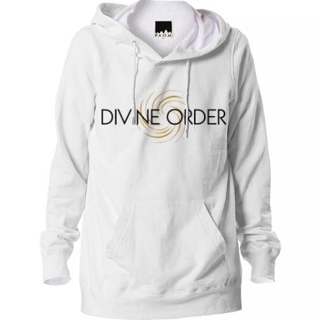 DIVINE ORDER GOLD SPIRAL HOODIE