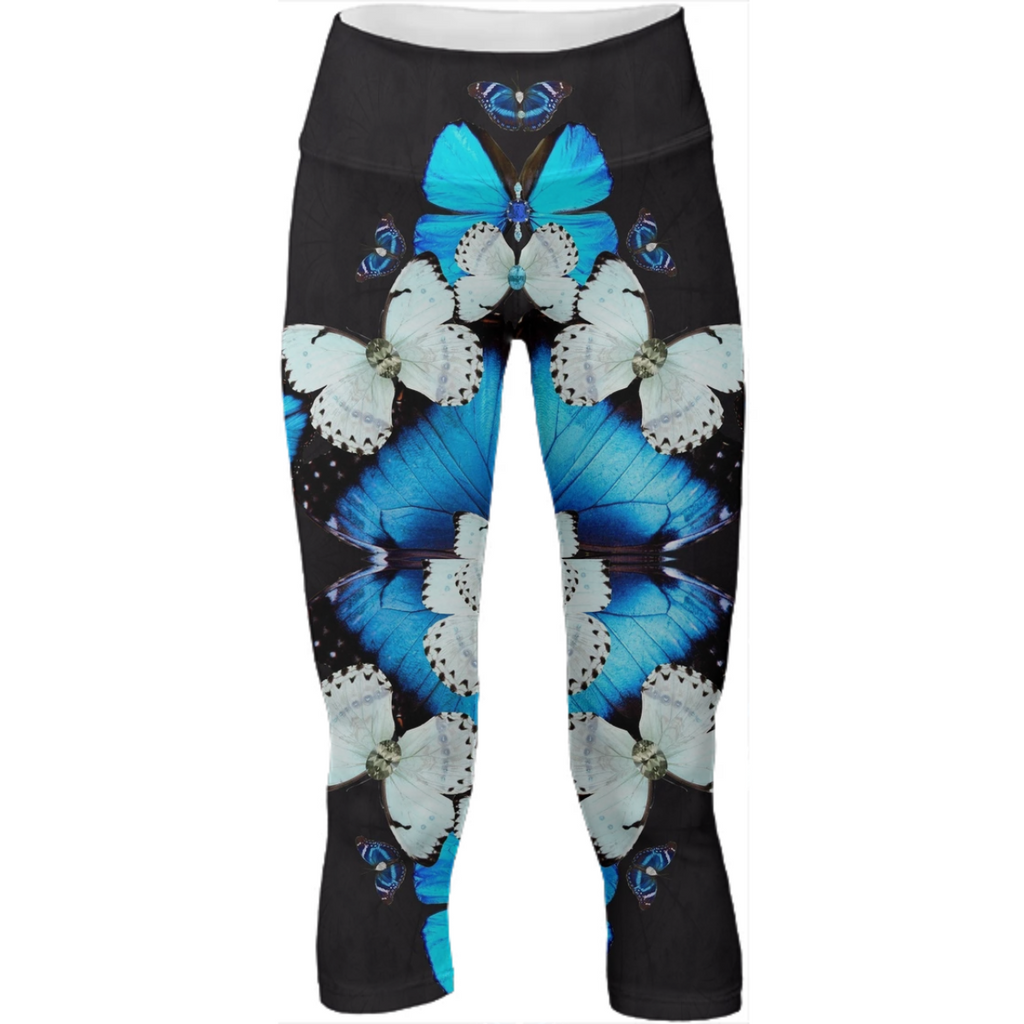 Iron Butterfly Cropped Legging