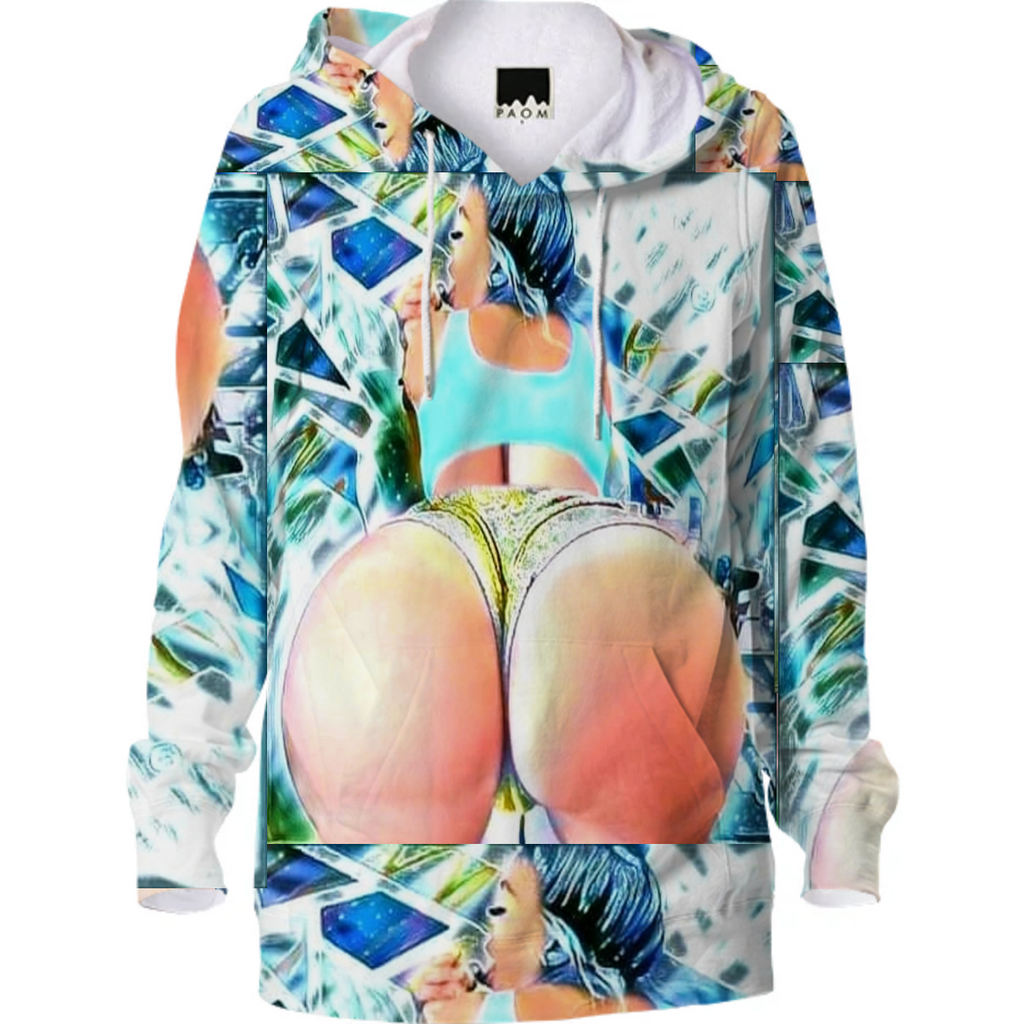 Blue Diamond Booty Hoodie