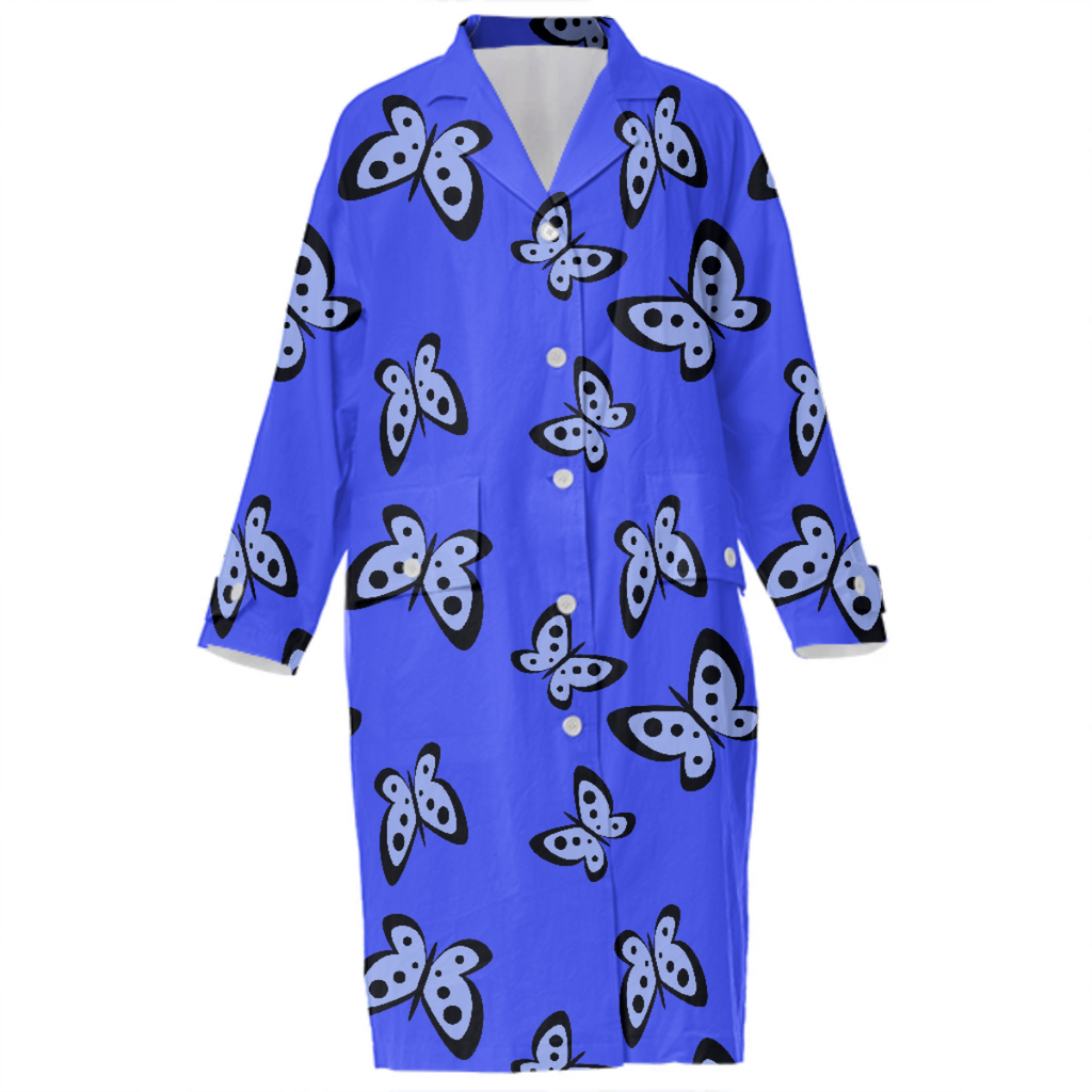 Pattern with butterflies