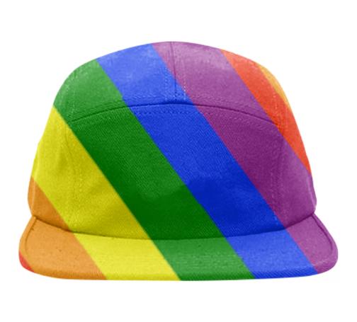 Rainbow hat