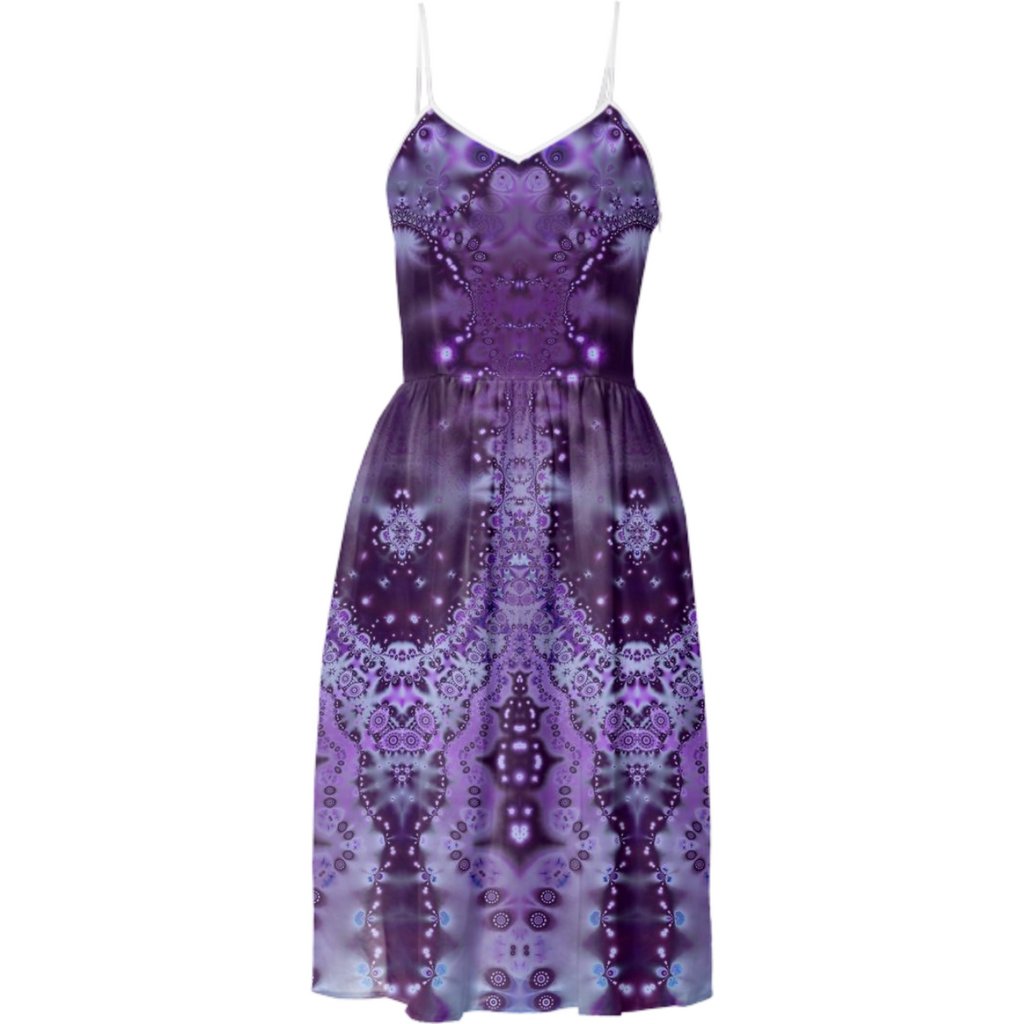 Delicate Lavender Lace Fractal