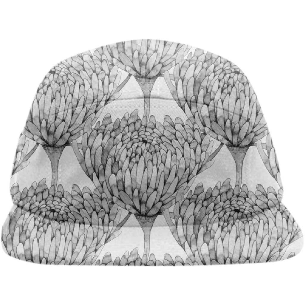 Chrysanthemum Crowd Baseball Hat