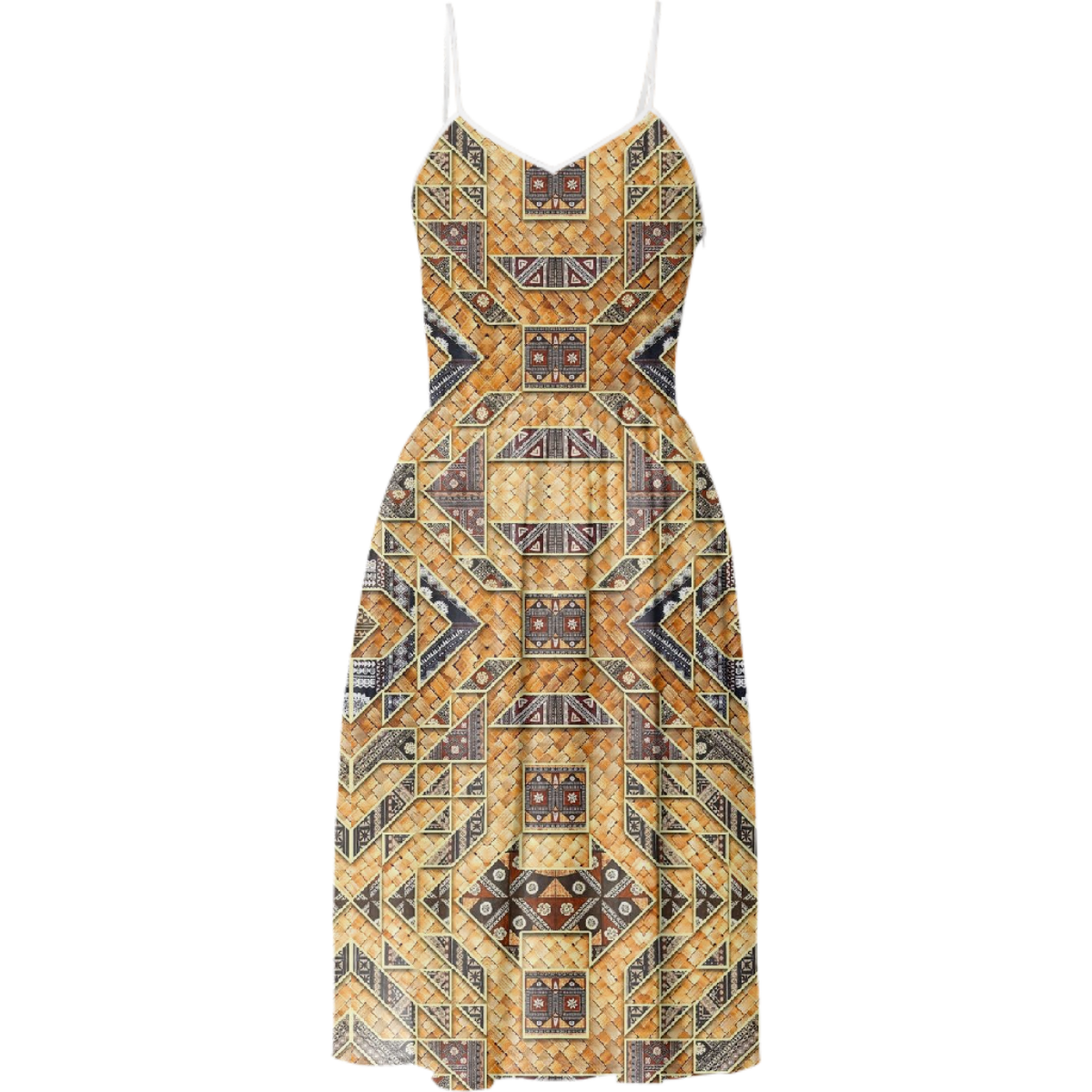 fiji design dresses Samoa Fiji Fashion Plus Size Elegant Maxi Dress Polynesian Islands Design Women's Sleeveless Dress