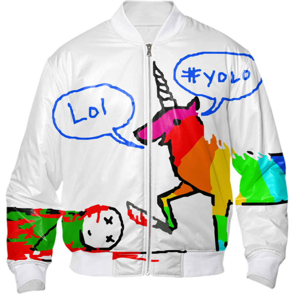 #YOLO Bomber Jacket