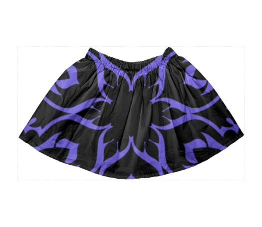 Kids Magical Skirt Black and Purple