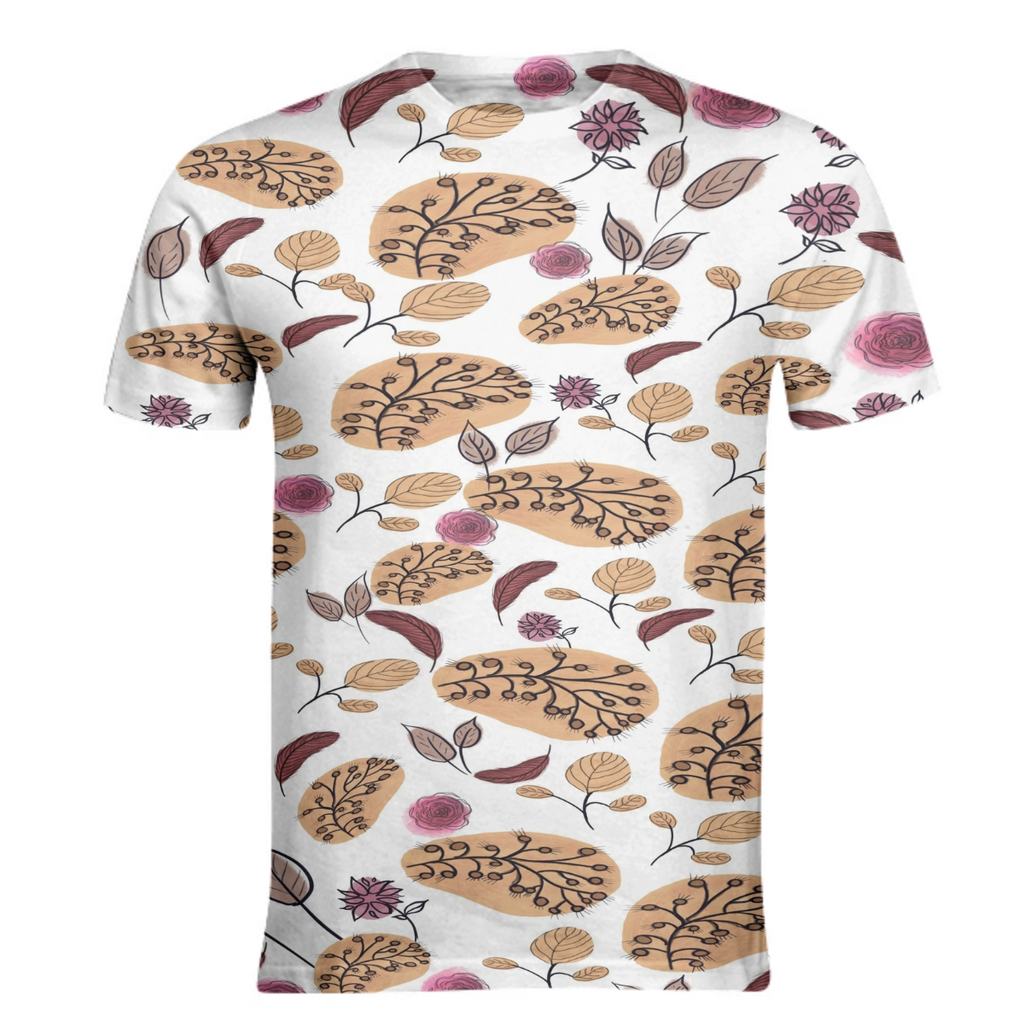 Bohemian Roses & leafs