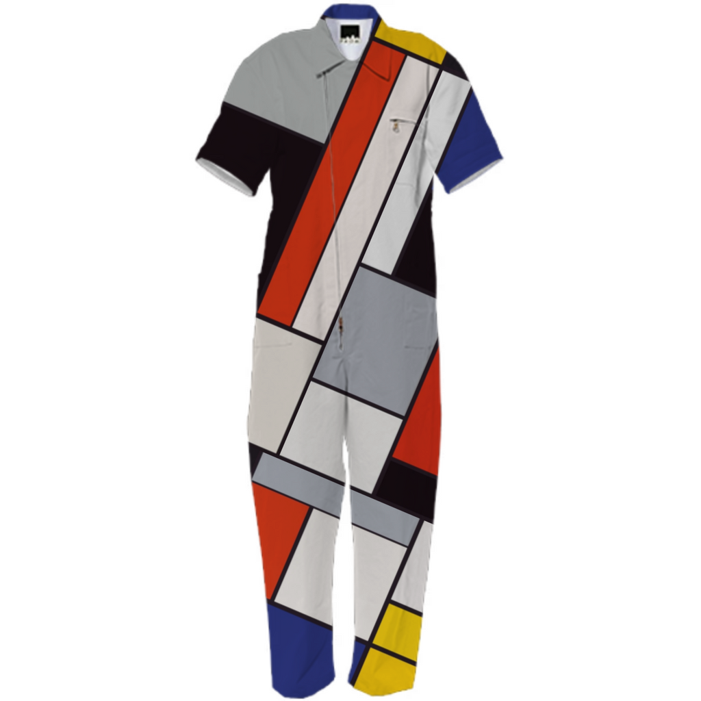 Piet Mondrian Composition A 2 jumpsuit