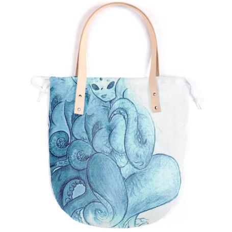 Squid Girl Summer Tote
