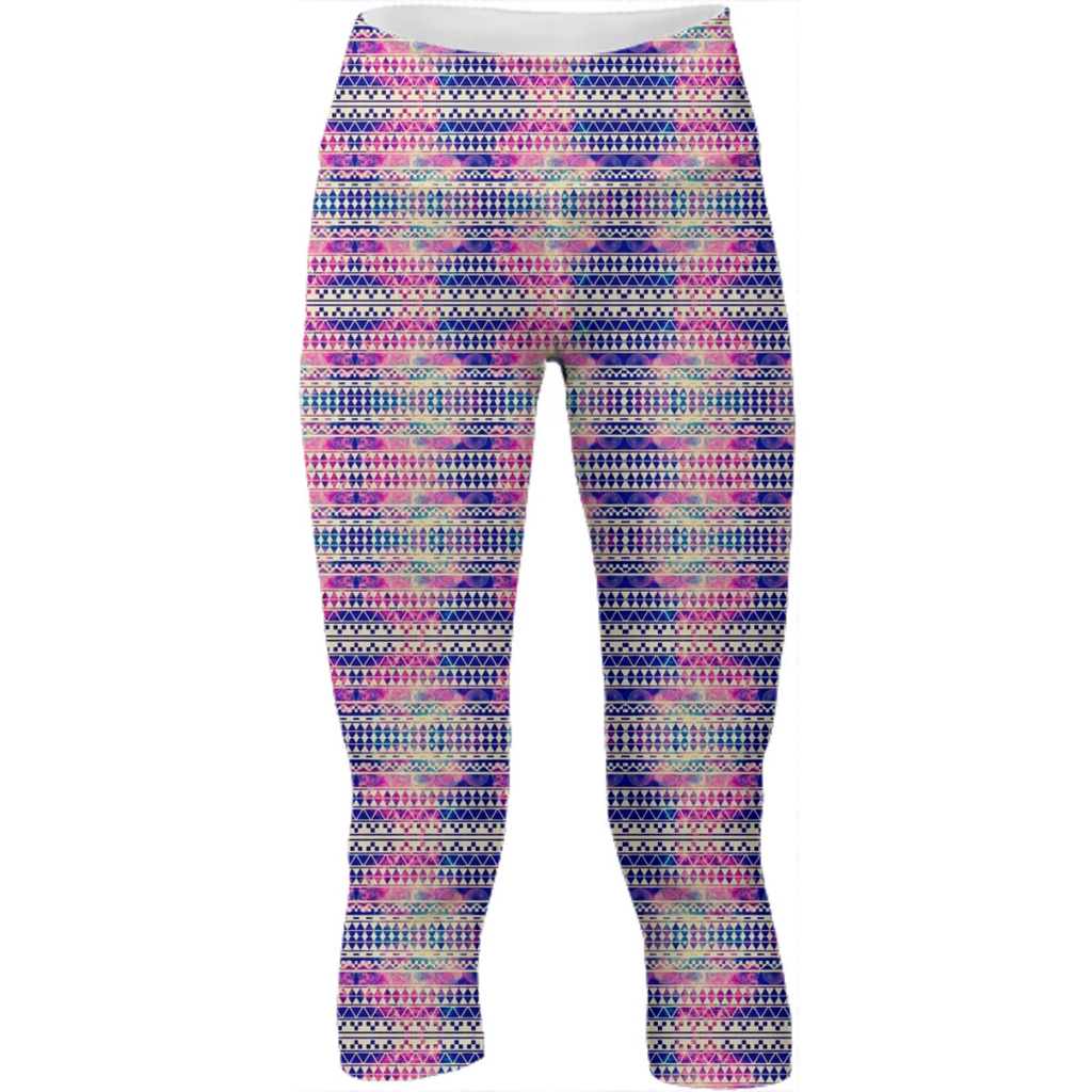 Aztec Galaxy Yoga Pants