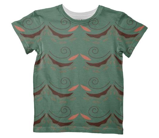 Kids tshirt green eco