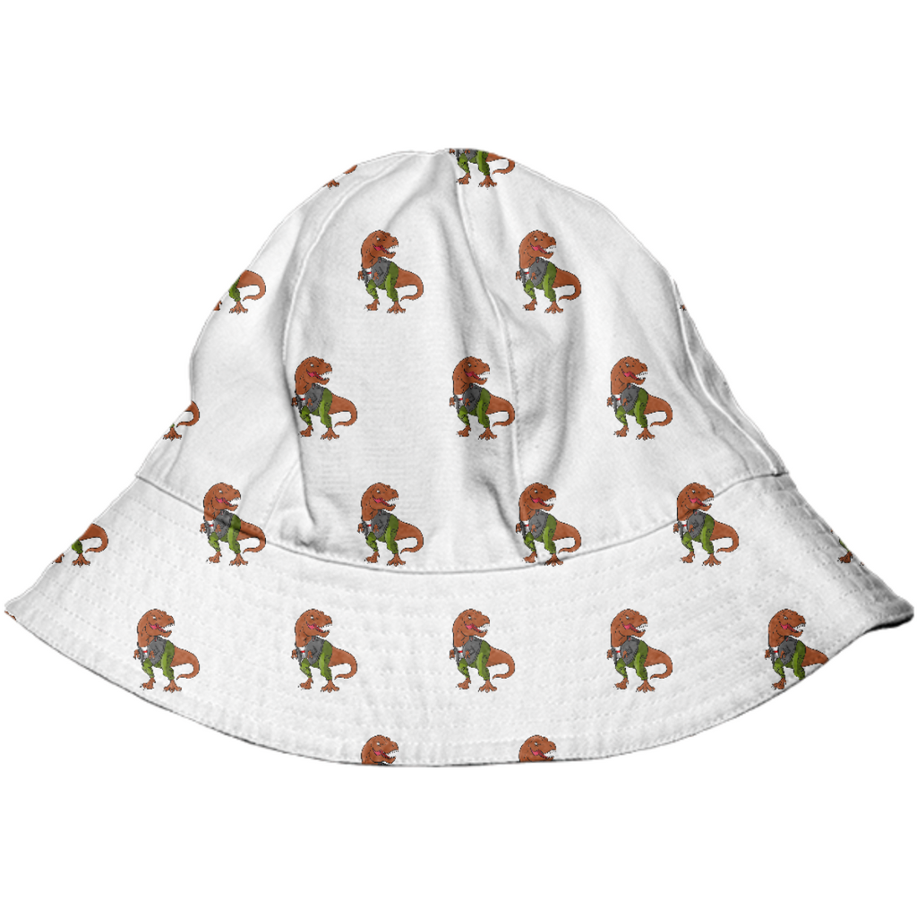 Dressed T-Rex Bucket Hat