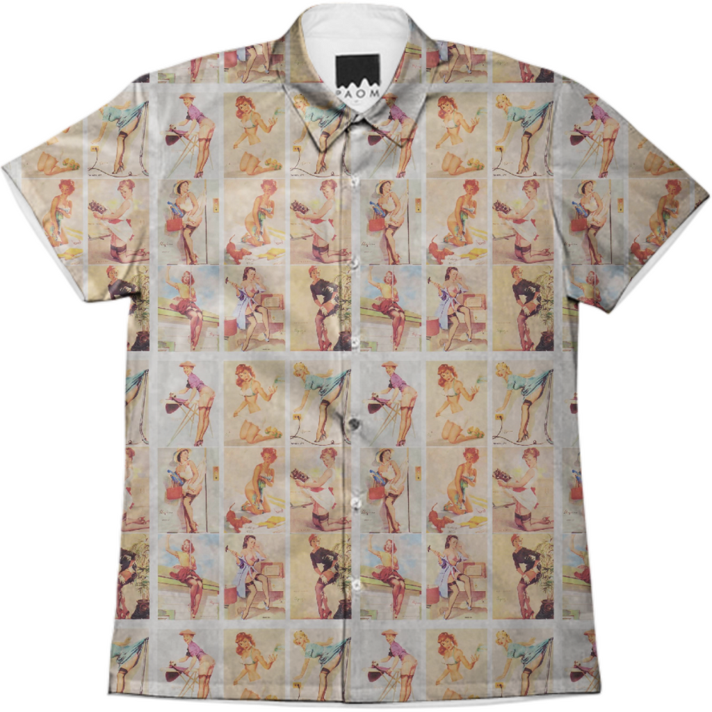 Mirage Pin-Up Girls Work Shirt