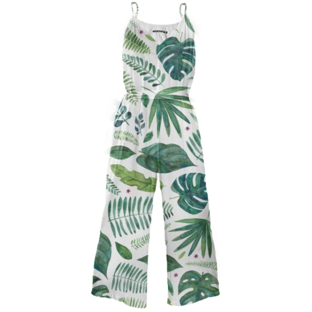 tropical jumpsuit