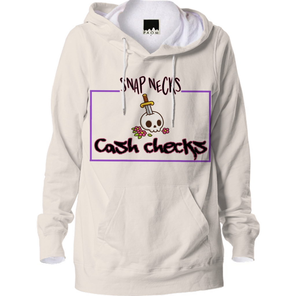 Snap Necks Cash Checks Hoodie