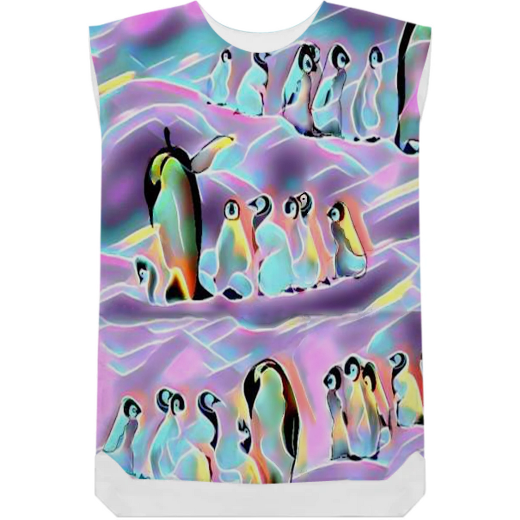 penguins, imperial, birds, blue, pink, watercolor, merry christmas, ice, girls,
