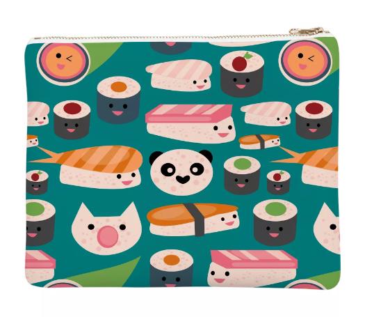 Kawaii Sushi teal