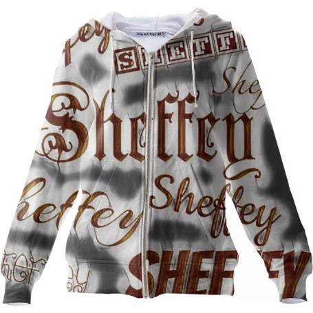 Sheffey Fonts Gray and Bronze 9669