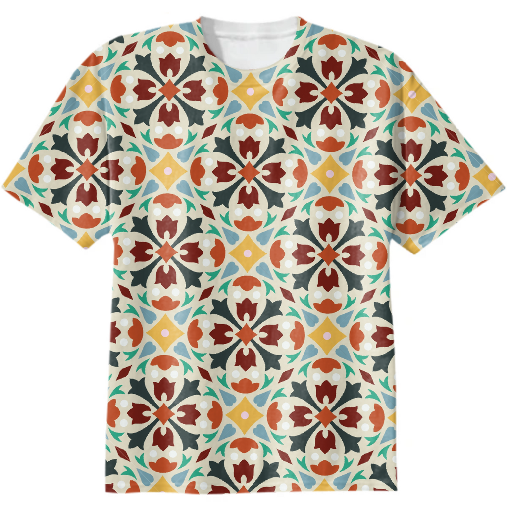 Barcelona floor tiles - Spain - Cement tile floor design