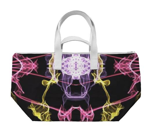 Flames of Love print bag design