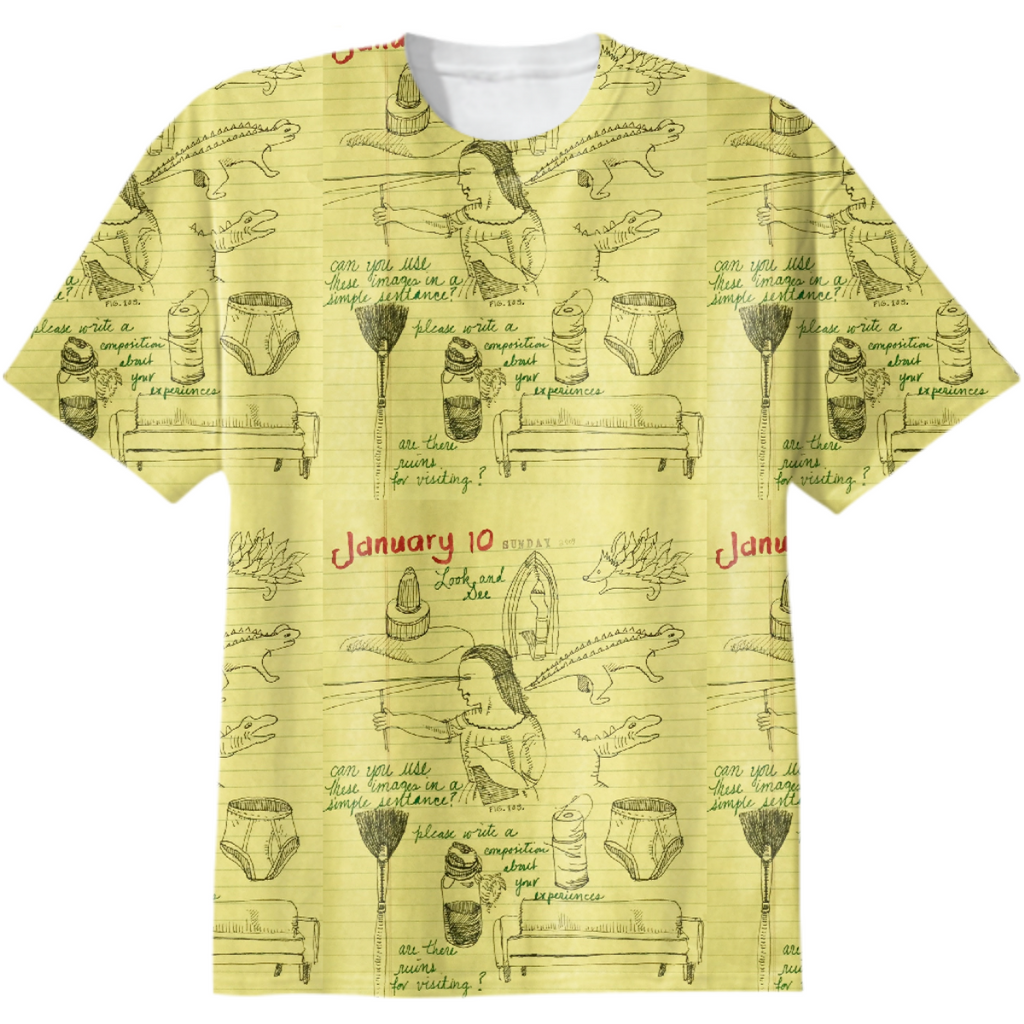 Sketch tee