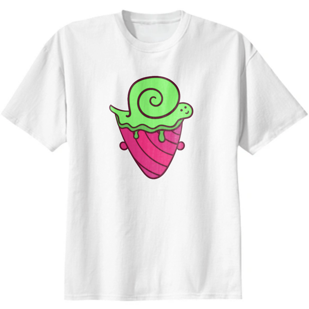 Cute Strawberry Snail