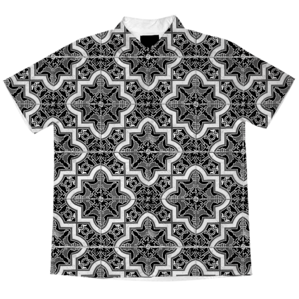 Black and White Mosaic Tiles Florida