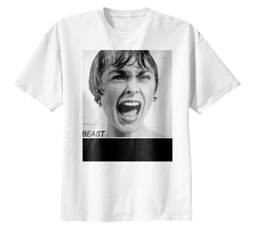 Psycho Tee White