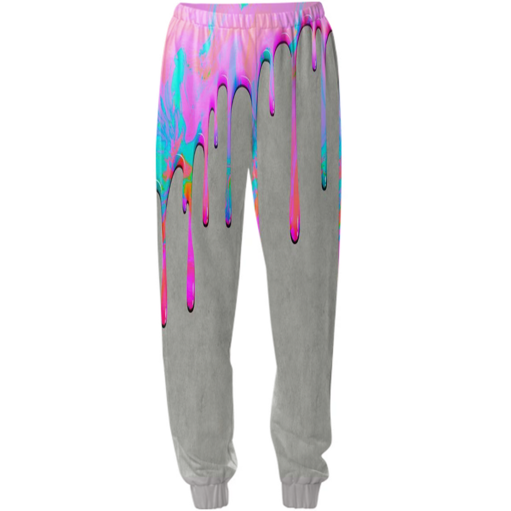 neon drip pant