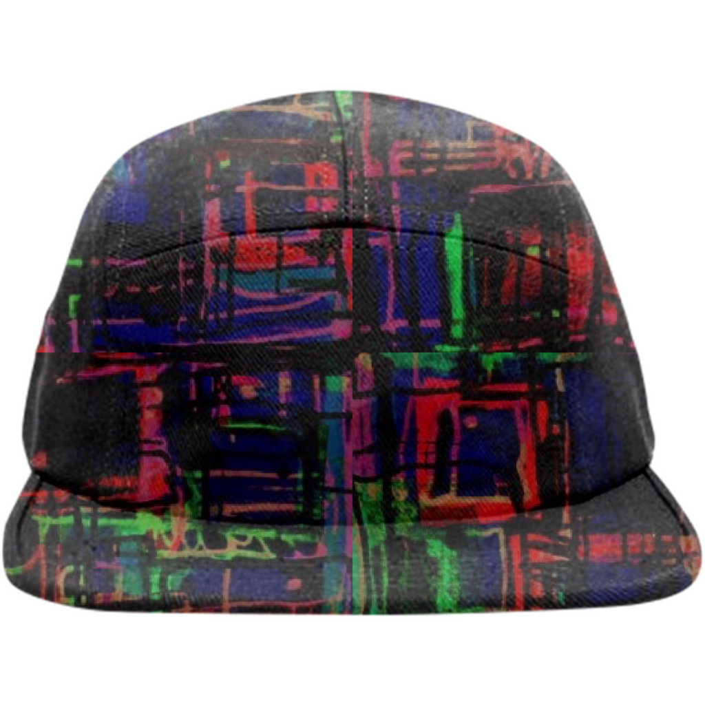 Colored hand drawn doodles #3.1 Baseball Hat