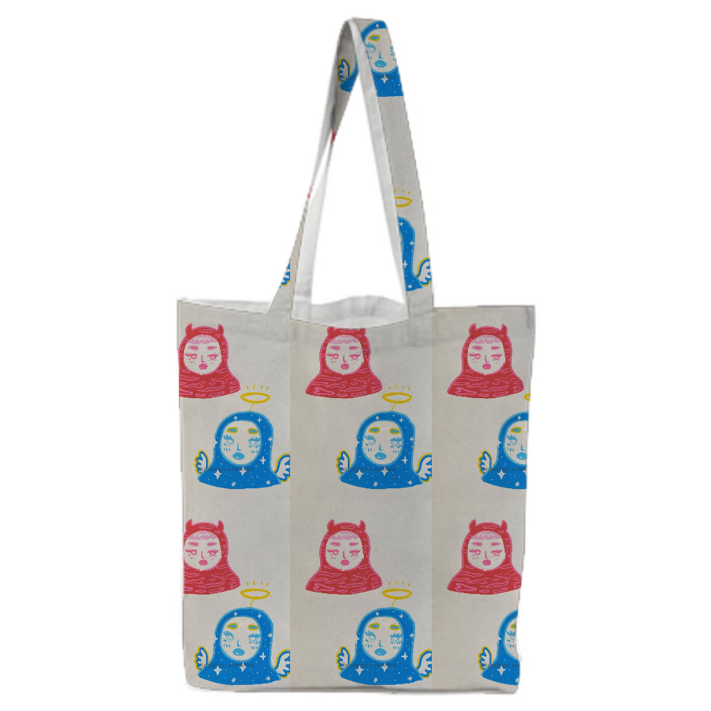 devil angel tote